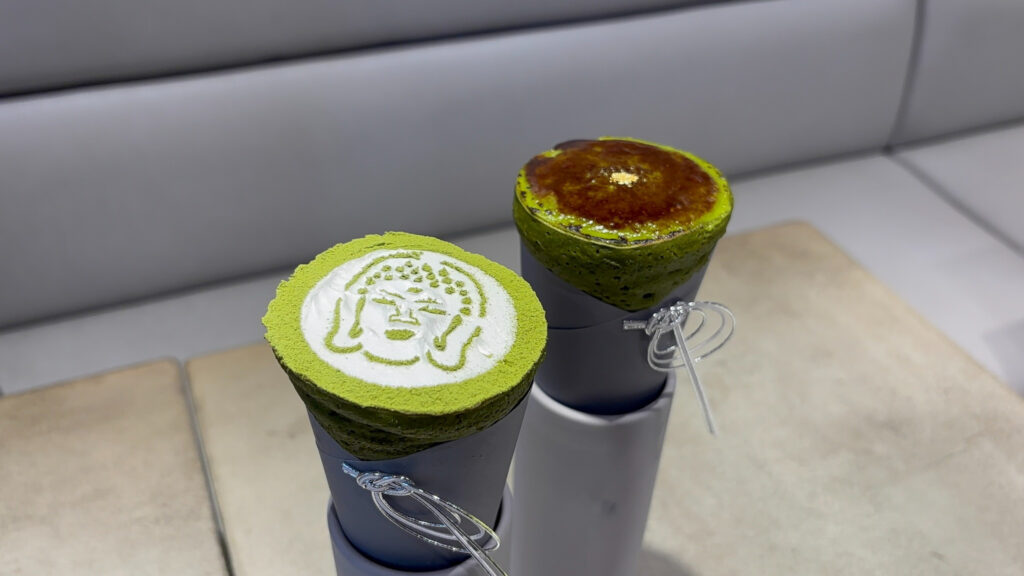 たばねのし鎌倉の抹茶クレープ