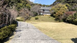 鎌倉 古我邸の洋館と庭園