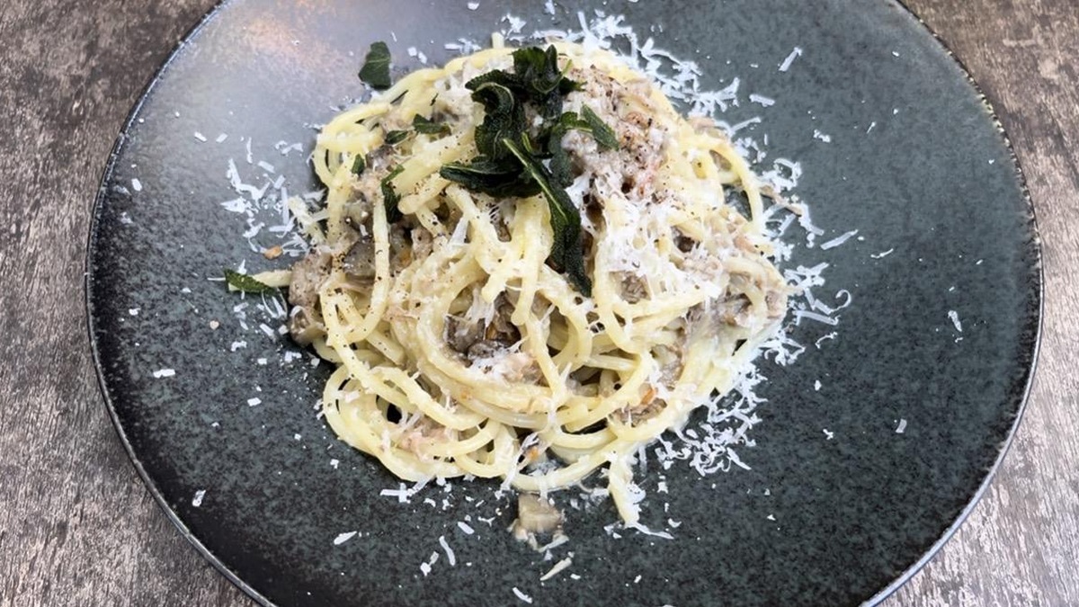 GARDEN HOUSE KAMAKURAの訪問時にいただいたパスタ